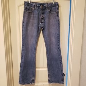 Hollister | straight leg button fly denim